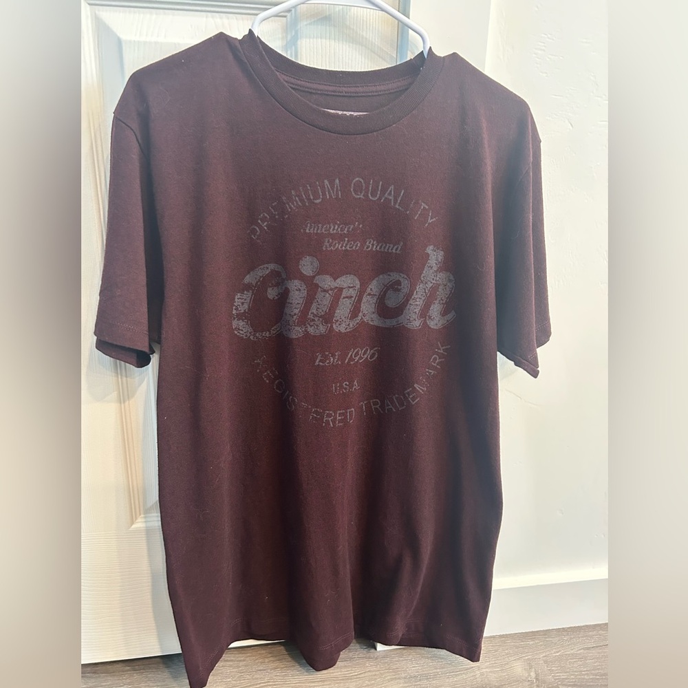 Cinch Men's Dark Brown Graphic Tee